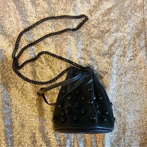 Steve Madden Drawstring Leather Crossbody Purse✨